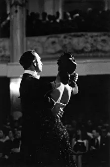 Timeless: Ballroom dancing couple in action