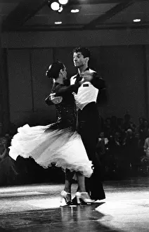 Jeanette Jones: Ballroom dancing couple in action