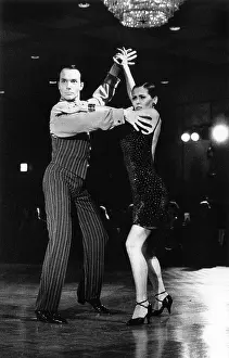 Jeanette Jones: Ballroom dancing couple in action - Tango