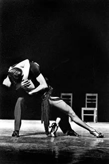Jeanette Jones: Ballroom dancing couple in passionate pose