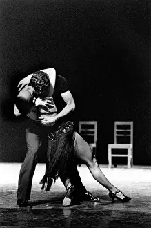 Jeanette Jones: Ballroom dancing couple in passionate pose