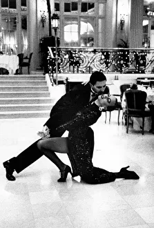 Jeanette Jones: Ballroom dancing couple at the Waldorf