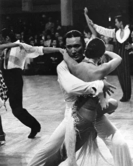 Rumba: Ballroom dancing couples