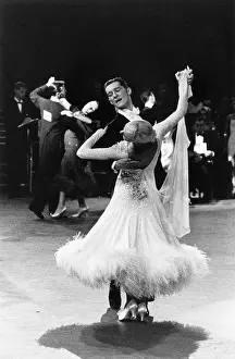 Feathery: Ballroom dancing couples in action, Royal Albert Hall