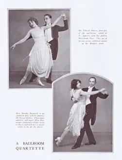 Quartette: A Ballroom Quartette with exhibition dancers