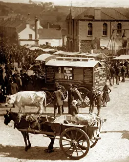 Hiring: Ballyclare May Fair in 1883