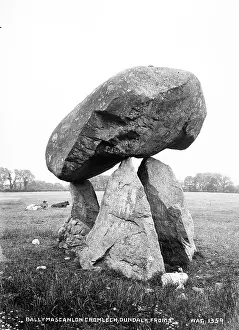 Cromlech: Ballymascanlan, Cromlech, Dundalk from E