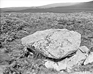 Cromlech: A Ballyvermaght Cromlech or Dolmen, Ballycastle
