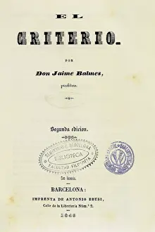 Jaume: BALMES, Jaume (1810-1848)