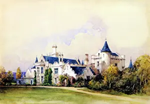 Chromatic: Balmoral Castle, Scotland, 1852