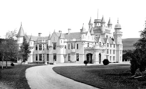 Grampian: Balmoral Castle, from south west c1890