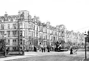 Balmoral: Balmoral Crescent, Glasgow early 1900's