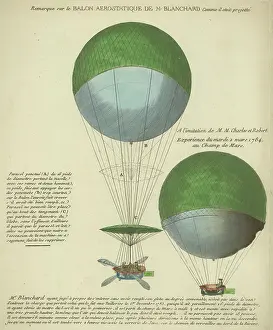 Blanchard: Balon Aerostatique de M Blanchard