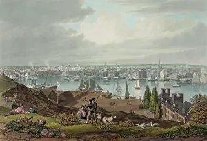 Wharves: Baltimore from Federal Hill