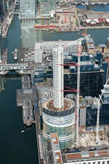 Slinky: Baltimore Tower under construction