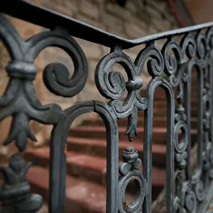 Albarracin: Balustrade, Albarracin, Aragon, Spain