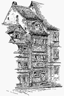 Reis: Bamberg, house of E. T. A. Hoffmann at Schillerplatz