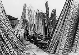 Bamboo: Bamboo depot, 1930