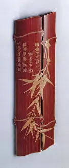 1750s: Bamboo Wrist Rest, Ch'ing Dynasty