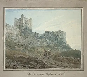 Girtin: Bamborough Castle, Northumberland