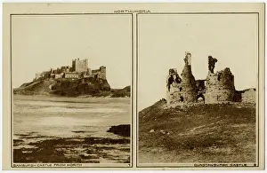 Bamburgh: Bamburgh Castle and Dunstanburgh Castle, Northumberland