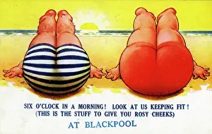 Bamforth: Bamforth Comic Postcard, Blackpool, Lancashire