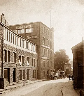 Holmfirth: Bamforths factory, Holmfirth