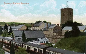 Bampton: Bampton, Devon - The Railway Station