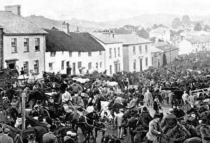 Bampton: Bampton Pony Fair, early 1900s
