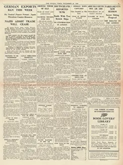 Exports: The Ban on German exports