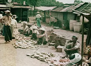 Kalaw: banana bazaar - Kalaw