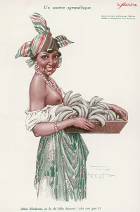Topless: BANANAS IN MARTINIQUE