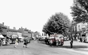 Banbury: Banbury, Bridge Street c1955