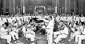 Bremen: Band aboard the Bremen, ca. 1930