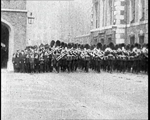 Guardsmen: Band of the Guardsmen Marching By St James Palace