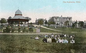 Lowlands: The Bandstand and Academy, Alloa