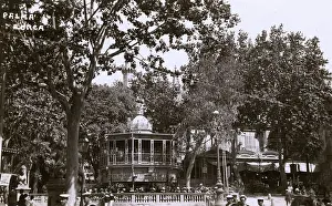 Palma: Bandstand in Palma de Majorca, Majorca, Spain