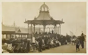 Bandstands: Bandstand, Seaside 1910