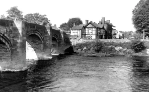 Coed: Bangor-Is-Coed, Bridge c1955