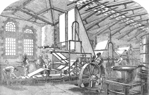 Banknotes: Bank-notes, paper mill 1854