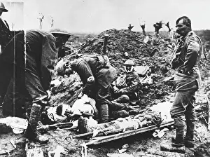 Stretchers: On the banks of the Yser Canal