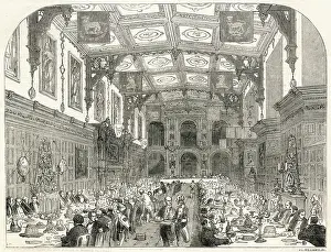 Audley: Banquet in Audley End 1852