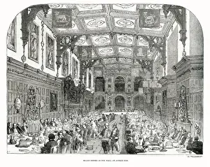 Audley: Banquet held at Audley End House