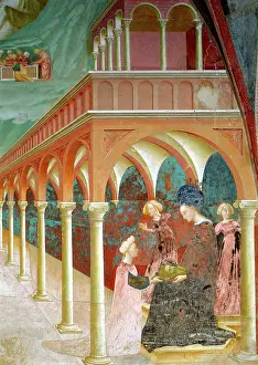 Masolino: The Banquet of Herod and