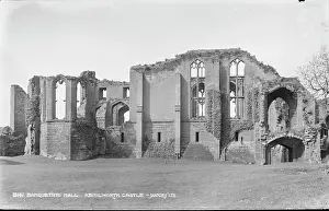 Sightseeing: Banqueting Hall, Kenilworth Castle