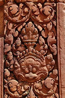 Reap: Banteay Srey, Khmer Temple in Angkor, Siem Reap, Cambodia