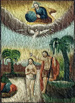 Allgaeu: Baptism of Jesus Christ by John