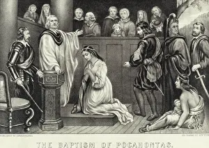 Museum Of The City Of New York: The Baptism of Pocahontas