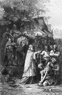 Saxons: Baptism and subjugation of the Saxons