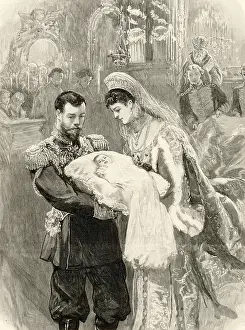 Nikolaevna: The baptism of the Tsar Nicholas II's daughter